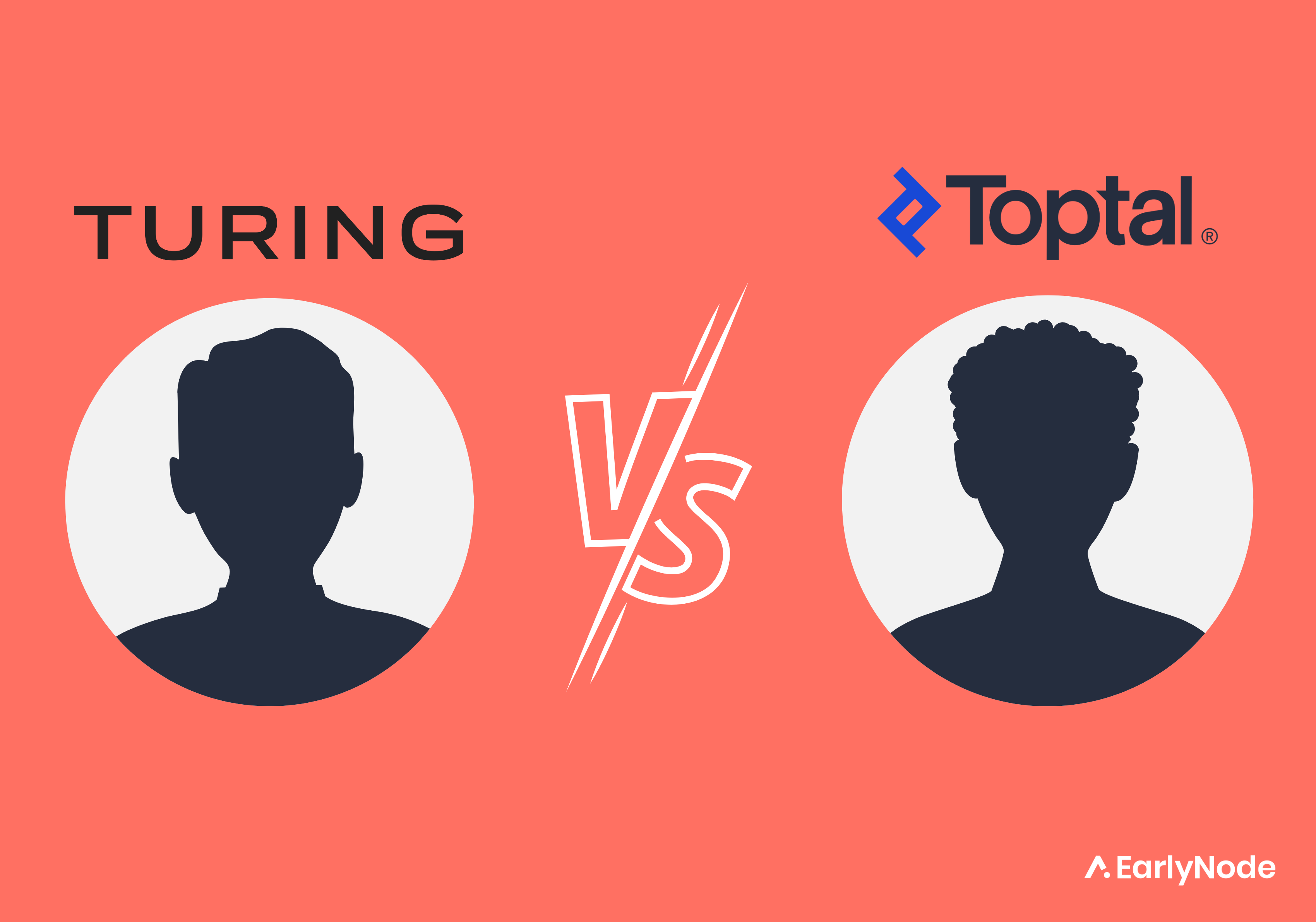 Toptal vs Turing.com: Which is better for hiring developers?